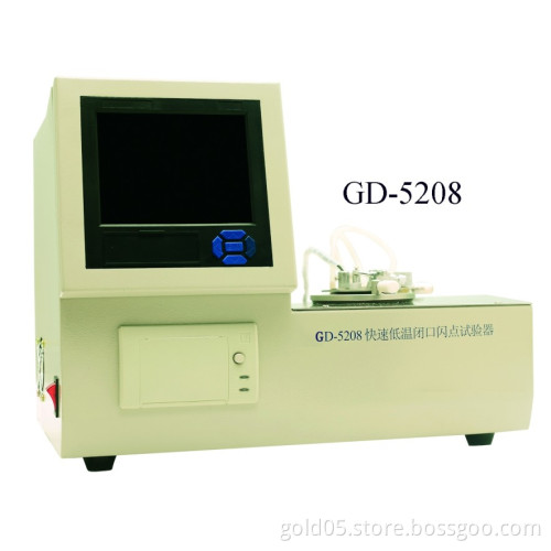 GD-5208 Closed Cup Flash Point Tester